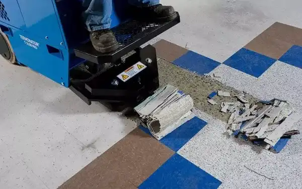 Cutting Edge Floor Remover With Licensed Operator